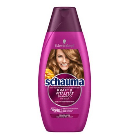 Schauma šampon Kraft & Vitality 400ml | Kosmetické a dentální výrobky - Vlasové kosmetika - Šampony na vlasy